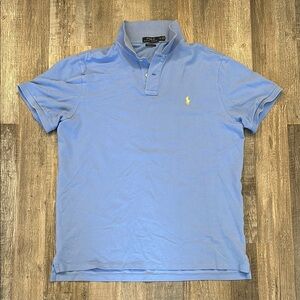 Polo by Ralph Lauren Men's Blue Polo Shirt